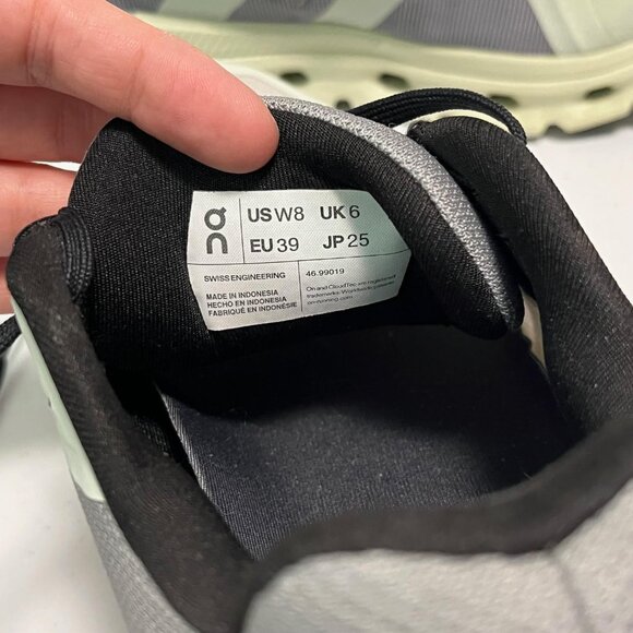 On Running Athletic Shoes in White and Gray - Picture 14 of 16